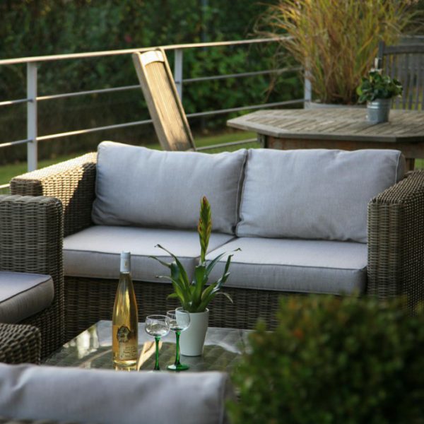 Notre terrasse avec vue sur le Ried Barr 1