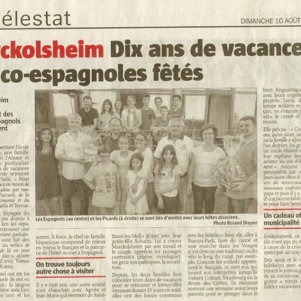 Fid&egrave;les depuis 10 ans aux Loges du Ried … Sainte-Marie-aux-Mines 2