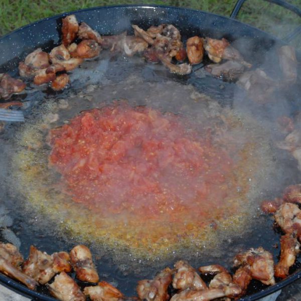 Recette de la pa&euml;lla au lapin par la famille GONZALEZ ! S&eacute;lestat 4