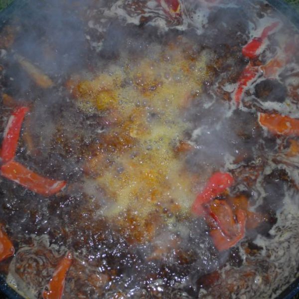 Recette de la pa&euml;lla au lapin par la famille GONZALEZ ! Wintzenheim 11