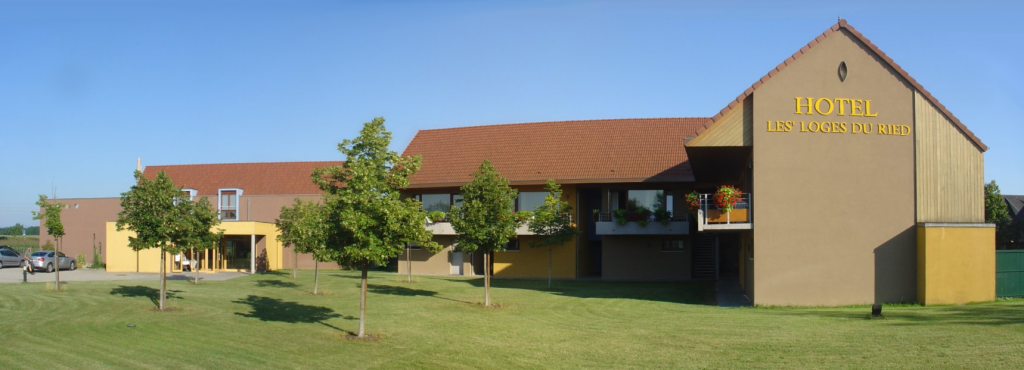 PANO D | Les Loges du Ried Hôtel proche de Biesheim Kuenheim et Fessenheim dans le Haut-Rhin Wintzenheim