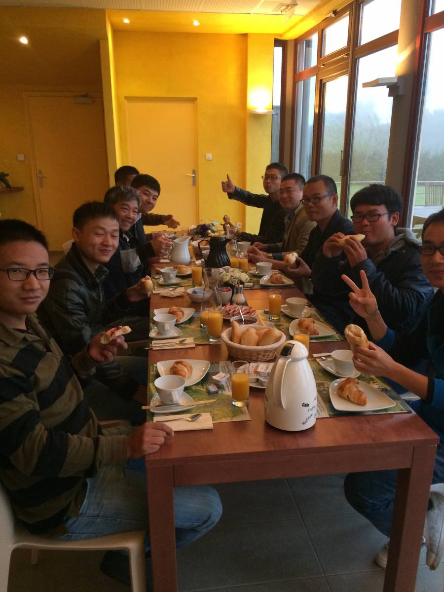 IMG_8964 | Les Loges du Ried Premier petit déjeuner pour ce groupe venu de Chine Sélestat