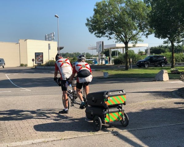 H&ocirc;tel id&eacute;alement plac&eacute; pour les Cyclotouristes … Rouffach 21